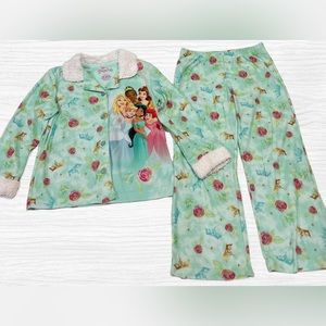 Disney Princess Little Girls Pajama Set - Size XS (4/5)